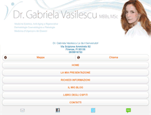 Tablet Screenshot of drgabrielasvasilescu.com